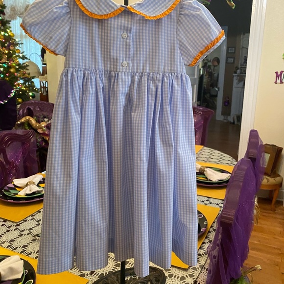 Bella Mia Kids Smocked Toddler Girls Dress size 4T - Picture 9 of 16